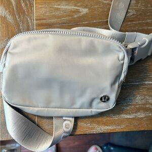 lululemon silver Belt Bag